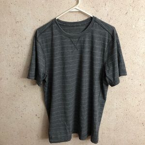 Lululemon Striped Workout Shirt